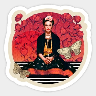 Frida Enamorada Sticker